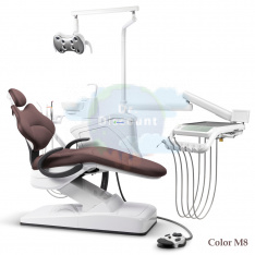 GreenMED S300 COLORFUL – Стоматологическая установка с мягкой обивкой и с нижней подачей