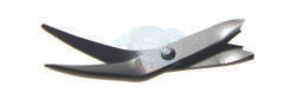 Ножницы Featherlite Design, изогнутый, 15 см, угол 45°