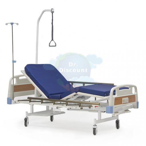 MET RS105-B (MET DM-360) Медицинская кровать механическая двухфункциональная