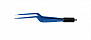 Биполярный пинцет, для однократного применения, байонетный, наконечник 1 мм, длина 150 мм