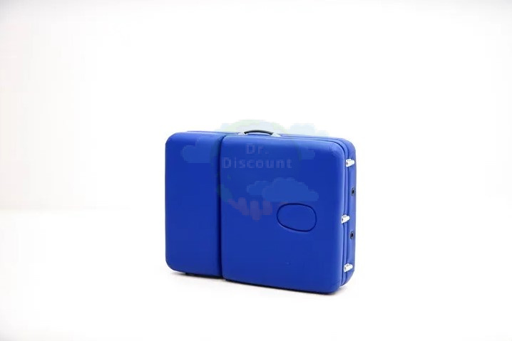 MET Comfort PRO W3 Стол массажный на деревянном каркасе, с трёхсекционной панелью, синий