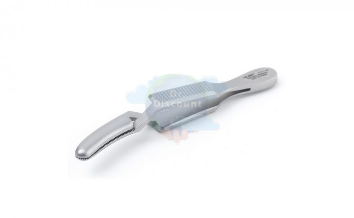 Зажим атравматический "Бульдог" диаметр 14 мм, длина 6 см