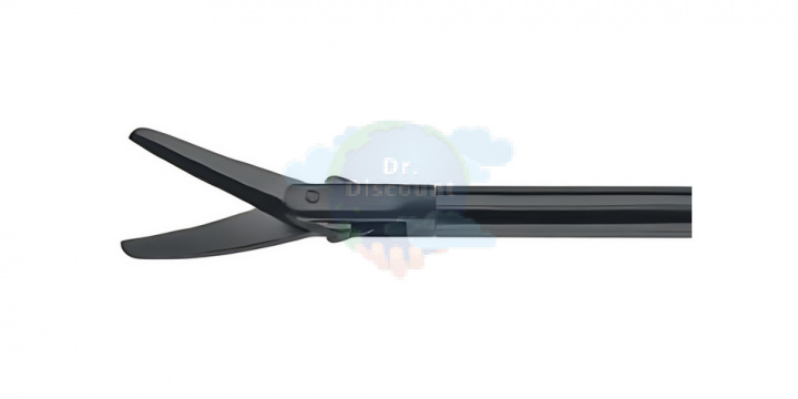 Ножницы эндоскопические изогнутые по Metzenbaum с керамическим покрытием CERACUT®