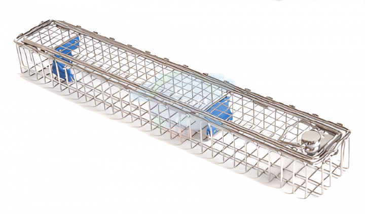 Корзина для оптической проволоки с креплением для оптики
