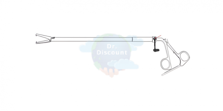 Щипцы зубчато-лапчатые, Ø 13,5/15,0 мм / 420 мм